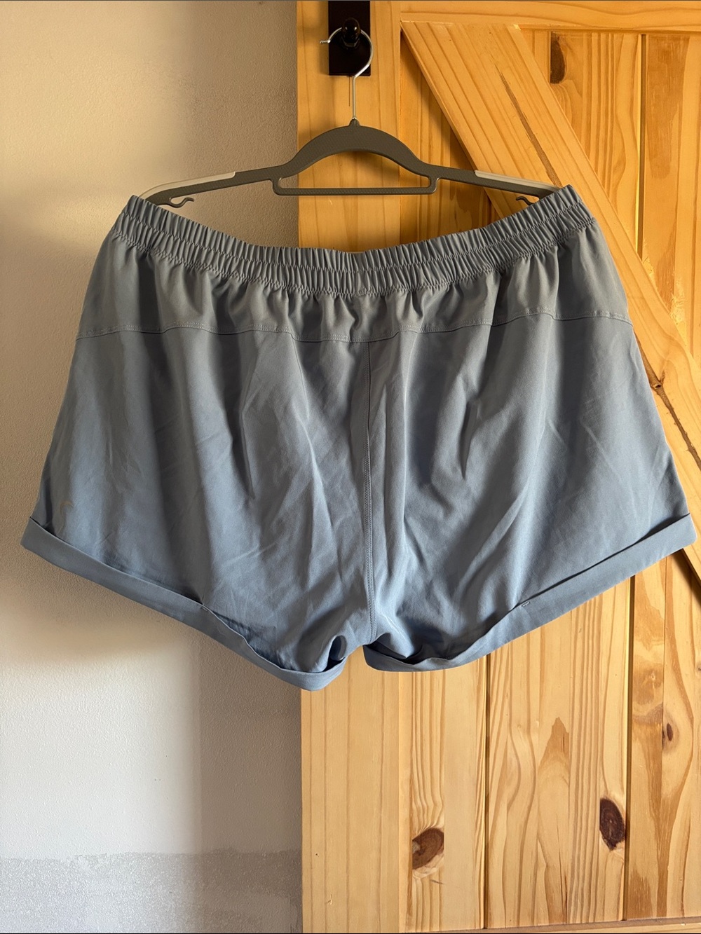 ZYIA Women's Dusty Blue Summer Shorts - Picture 2 of 4